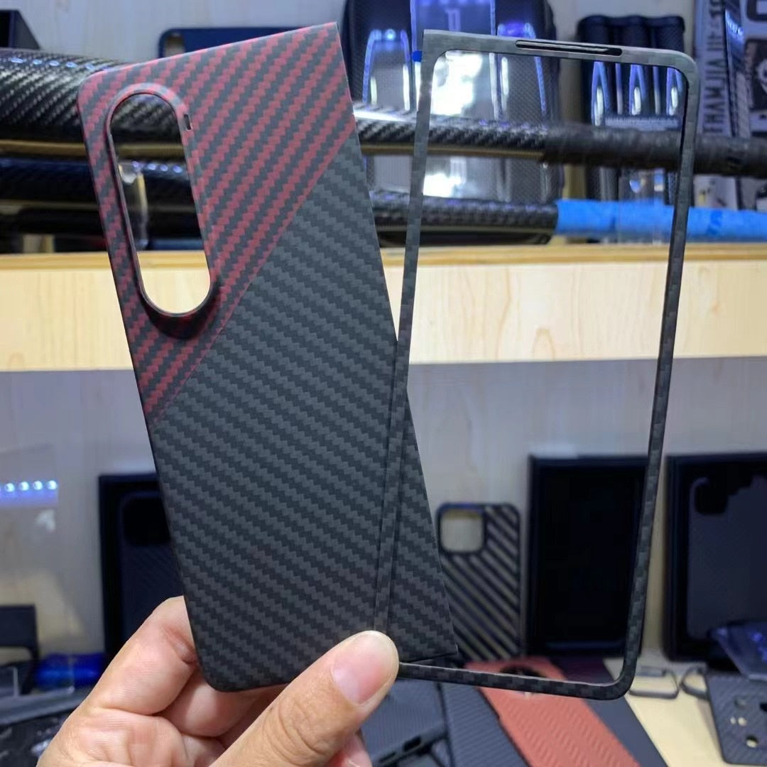 YTF-Carbon Fiber Case For Samsung Galaxy Z Fold - Premium Mobile Phone Cases from Dressmycell.com - Just $44.00! Shop now at Dressmycell.com YTF-Carbon Fiber Case For Samsung Galaxy Z Fold - Premium Mobile Phone Cases from Dressmycell.com - Just $44.00! Shop now at Dressmycell.com
